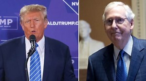 Trump says he doesn't know if he could work with Mitch McConnell if re-elected