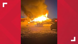 Crews respond to 2-alarm barn fire in Lancaster County