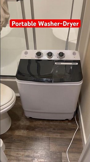 Portable Washer-Dryer!!! Great for RVs, small apartments or on the road traveling.