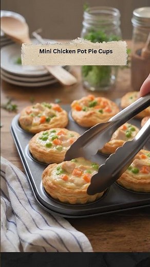 Mini Chicken Pot Pies