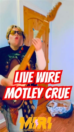 Live Wire – Mötley Crüe | Guitar Intro Cover