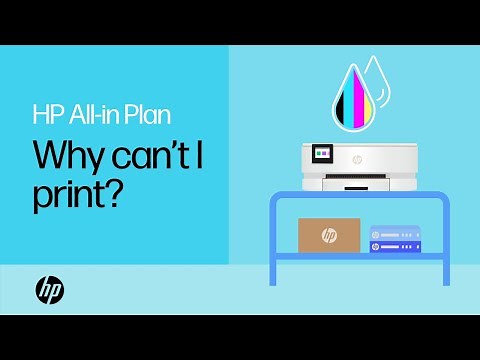 Why can't I print with my HP All-in-Plan printer? | HP Support