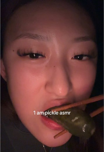 Crunchy Pickle ASMR Experience with Emily Gao