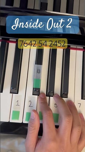 Bundle of Joy - Inside Out 2 Theme Song 💫 - Easy Piano Tutorial