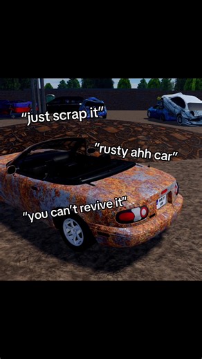 miata transformation 🤩 | fix it up! || #cartransformation #fixitup #miata #roblox