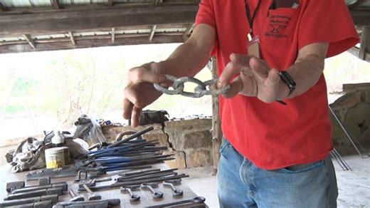 Learn the tricks of the trade at the SWV Blacksmith Spring Hammer In