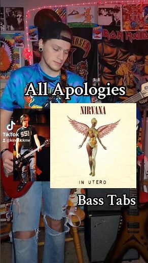 Nirvana - All Apologies (Bass Tabs)