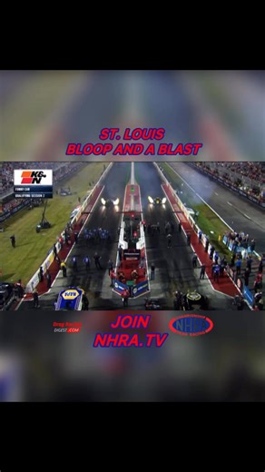 Friday night in St. Louis was fast and furious. Bobby Bode made a great save and Cruz Pedregon destroyed a beautiful Snapon body. #nhra #love #dragracing #funnycar #dragrace 📽️by NHRA.tv | Drag Racing Digest