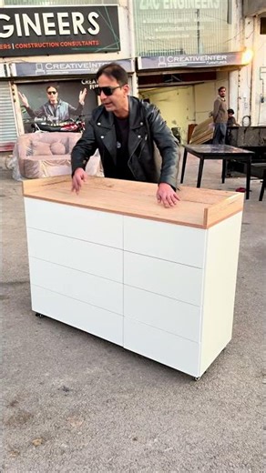 Baby Changing Table with Storage | Smart Newborn Furniture #shorts #babyfurniture