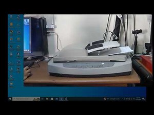 TEST SCANNER HP SCANJET 5590 - SHOPEE - RIZAL