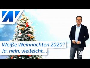 Weiße Weihnachten 2020! Schnee zum Fest ist längst überfällig!