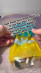 Saddest TV show ending OF ALL TIME!! Fast Food Toys from Back in the Day Part 517 1992 Dinosaurs Robbie Sinclair Dino Motion Happy Meal toy! #90snostalgia #90stoys #90stv #mcdonalds #happymeal #retrotoys #dinosaurs | CPJ Collectibles