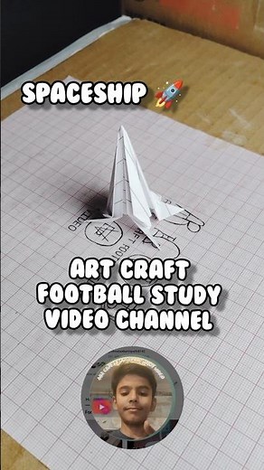 How to make a paper rocket.