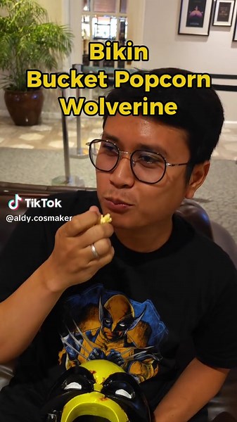 Bucket Popcorn Wolverine 🤔 #bucketpopcornwolverine #bucketpopcorn #deadpoolandwolverine