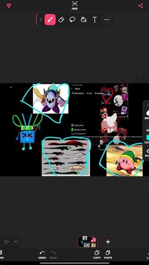 the trio fits #rainworld #kirby and meta knight #@Purply-Youtube