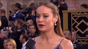 Oscars’ Red Carpet: Brie Larson Talks Working With Jacob Tremblay