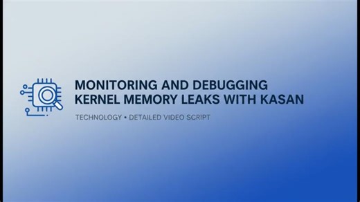 Linux Kernel Memory Leaks Detection with KASAN | SystemDR LLP posted on the topic | LinkedIn