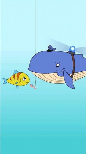 🐳 Blaulichtwal - Retter in der Not! | Sing #Kinderlieder #Shorts