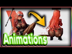 [NIKKE CBT2] All Characters Shooting Poses x Idle