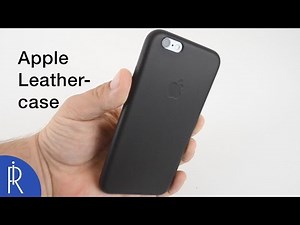 Apple iPhone 6 / 6 Plus Lederhülle / Leather Case - schwarz