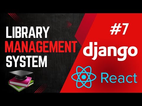 Library Management System using Django with React JS | Part 7 | Show Book Category List | Hindi