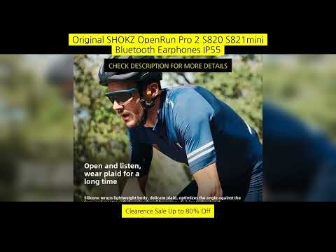 Original Shokz Openrun Pro 2 S820 S821Mini Bluetooth Earphones Ip55 Waterproof