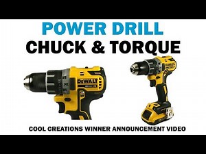 Power Drill Adjustable Slip Clutch / Torque Control | Cool Creations Winner