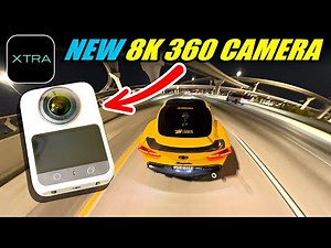 Xtra Sphra360 Camera Car Test! INSANE 8K 360° Footage