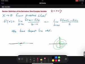 Math383Fa23 Lec38 SeveralComplexVars