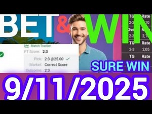 Correct Score Tips & Predictions Today 09/11/2025 | Expert Football Bets & Sure Wins