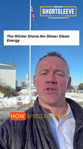 During the recent nor’easter, renewable energy flat-out failed to meet demand, forcing #Massachusetts to fire up the Braintree power plant just to keep the lights on. That plants burns oil, which puts out a ton of emissions. This is the direct result of Maura Healey killing natural gas pipelines that would have delivered cleaner, cheaper, reliable energy. On Day One, I’ll open Massachusetts for business and get those pipeline projects moving, so families aren’t held hostage by failed energy poli