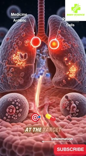 “How Medicine Really Works in Your Body 😲 | See Inside Your Cells!” #bodyscience