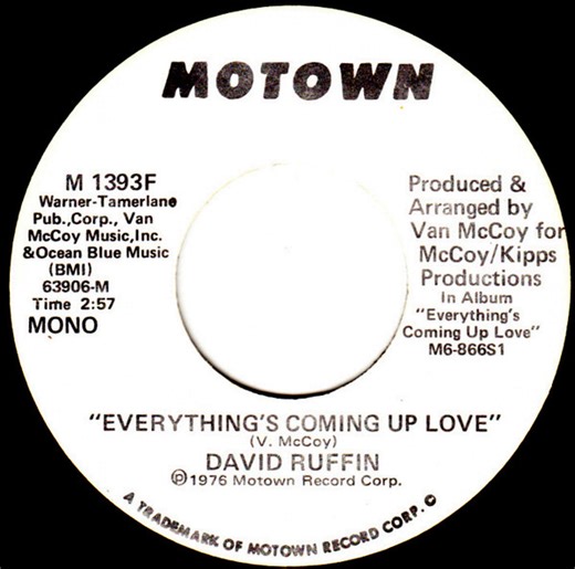 David Ruffin - Everything's Coming Up Love
