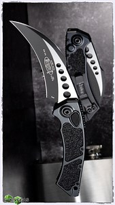 Microtech Hawk Auto 166-1T Tactical Black