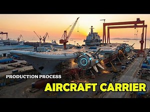Building a Monster: The Making of a 100,000-Ton Supercarrier | Full process