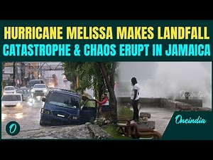 Breaking: Hurricane Melissa HITS Jamaica as the Most Powerful Storm in 2025 | Devastation Unleashes!