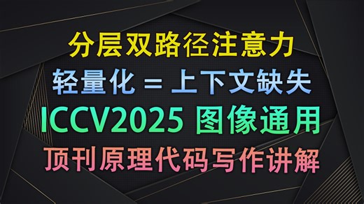 Transformer 太笨重？双路径机制才是移动端福音！分层双路径注意力| 即插即用模块与论文写作【V1代码讲解182】