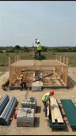 Full House Construction Timelapse | Building Process Step by Step from Foundation to Finish