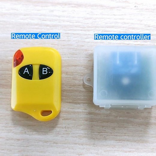 Use of DC single-channel remote control transmitters and receivers #rf #Transmitter