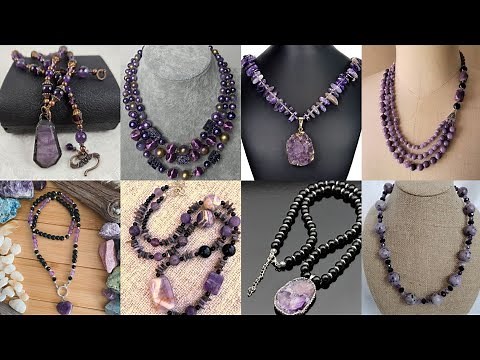 The Most Striking 🤩Amethyst & Onyx Jewelry Designs – Elegant & Powerful