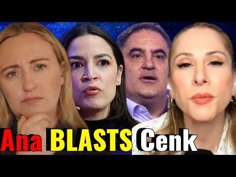 Ana Kasparian TRASHES AOC & CALLS OUT Cenk Uygur With Conservative Breaking Points Host!