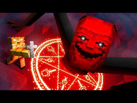 Surviving Minecrafts Scariest Curse.. The Bloodied Masked