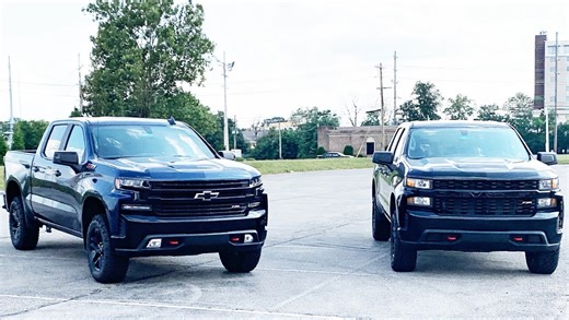 Silverado LT vs custom trim level differences explained