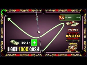 8 Ball Pool - I purchased 100K Cash for KYOTO CHAMPIONSHIP - Rank#17 65000 Points - GamingWithK
