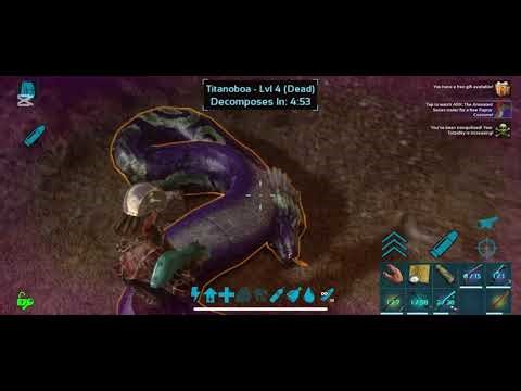 ARK Survival Evolved Mobile Gameplay (iPhone) 🦖