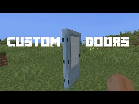 how to create doors - mcreator 2020.2