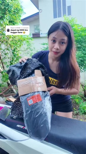 Unboxing the Honda Click OEM Tire Hugger