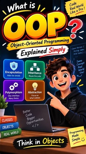OOP Introduction | Object-Oriented Programming Explained Simply