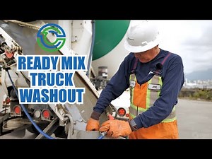Ready Mix Truck Washout Video