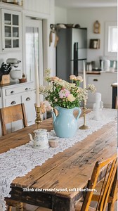 139K views · 6.7K reactions |  Vintage Shabby Chic English Country Cottage Blends with Rustic Blue Accents Home Decor   | I Heart Much Shabby Chic | Facebook